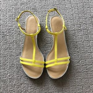 Talbots Yellow Sandals